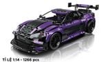  Mô hình xe ô tô lắp ghép Aston Martin Vantage GT3 1266 pcs tỉ lệ 1:14 Kago Blocks LG020 