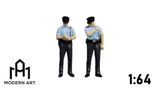  Mô hình nhân vật 2 figure cảnh sát - police tỉ lệ 1:64 Modern Art 
