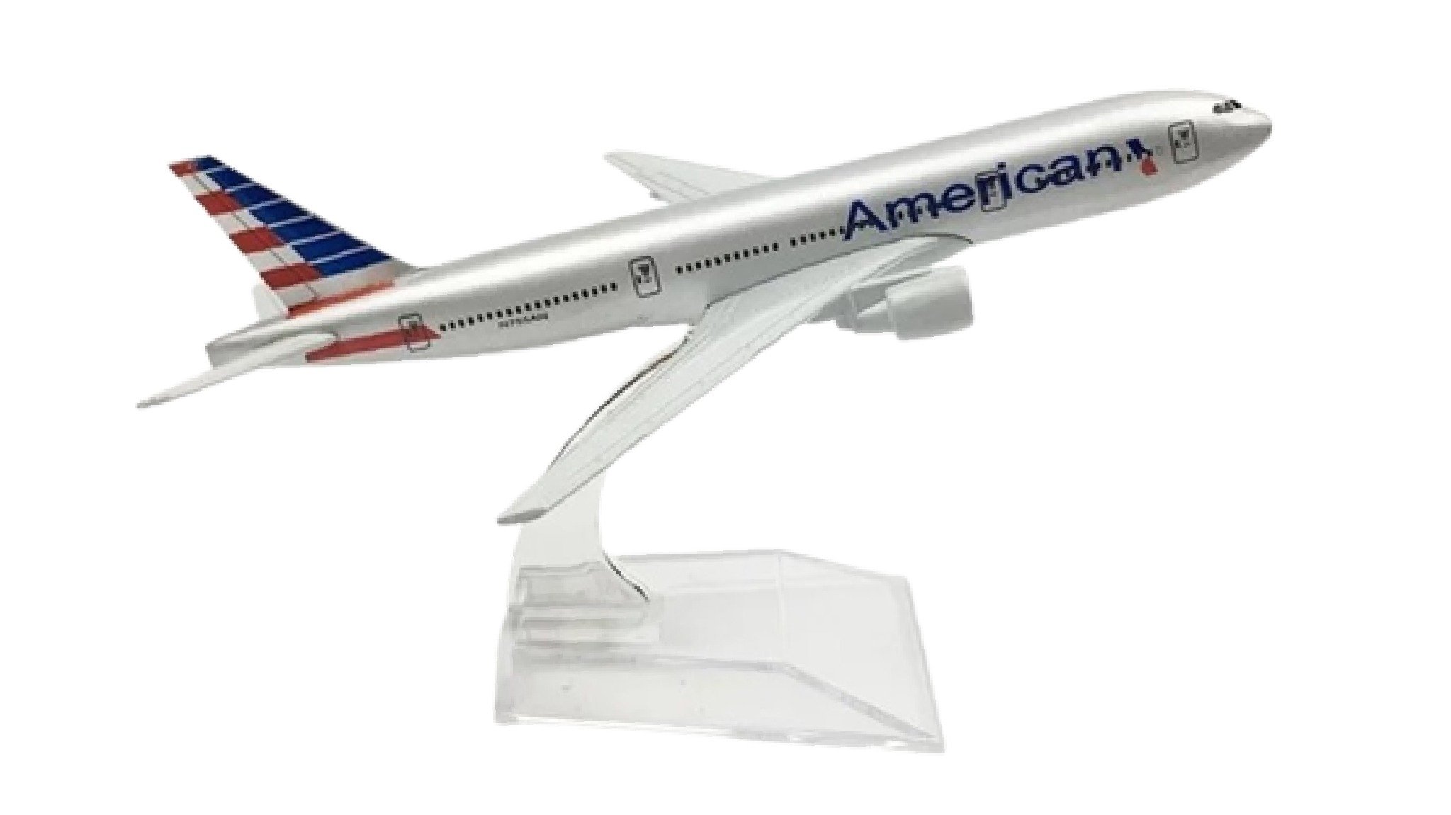  Mô hình máy bay American Boeing B777-300ER 16cm MB16066 