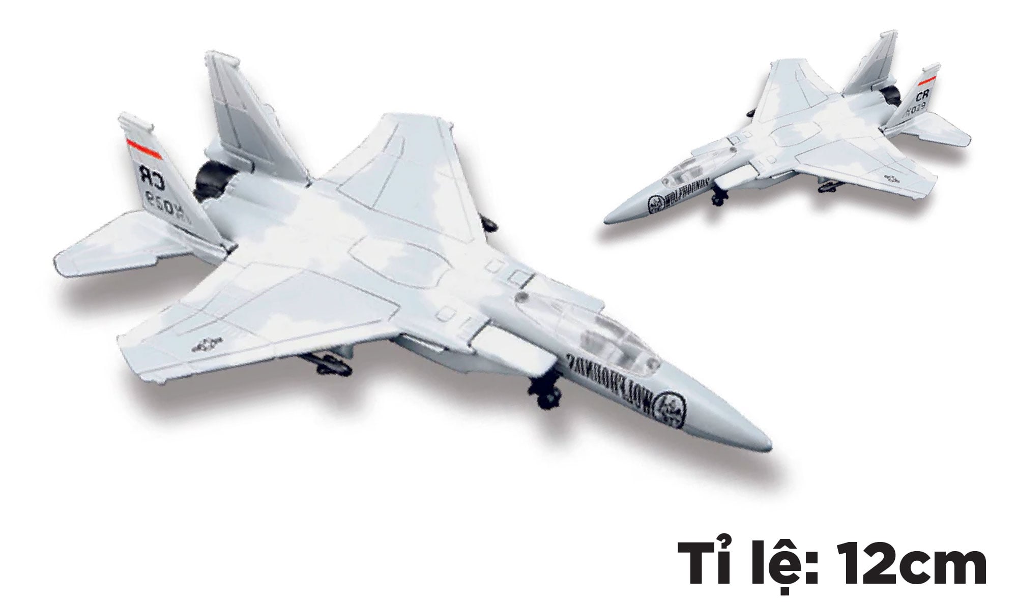  Mô hình máy bay #9616 Lockheed F-15 Eagle 2010 Camouflage 12 cm MB12001 