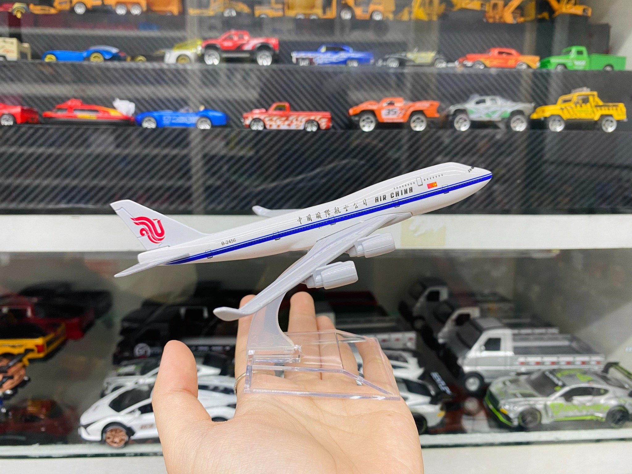  Mô hình máy bay Air China Boeing B747 16cm MB16001 