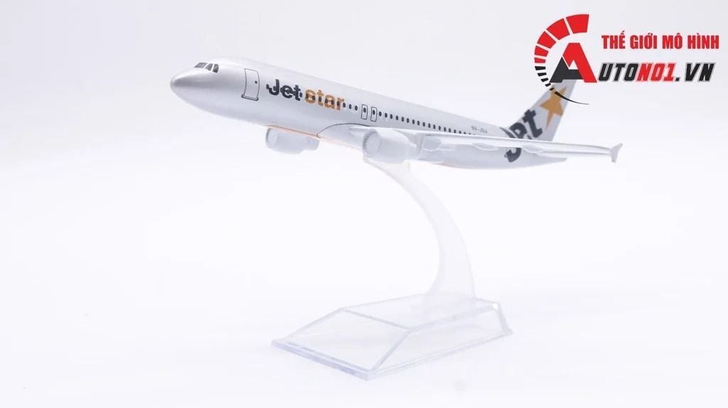  Mô hình máy bay Jetstar Pacific Airlines Airbus A320 16cm MB16125 