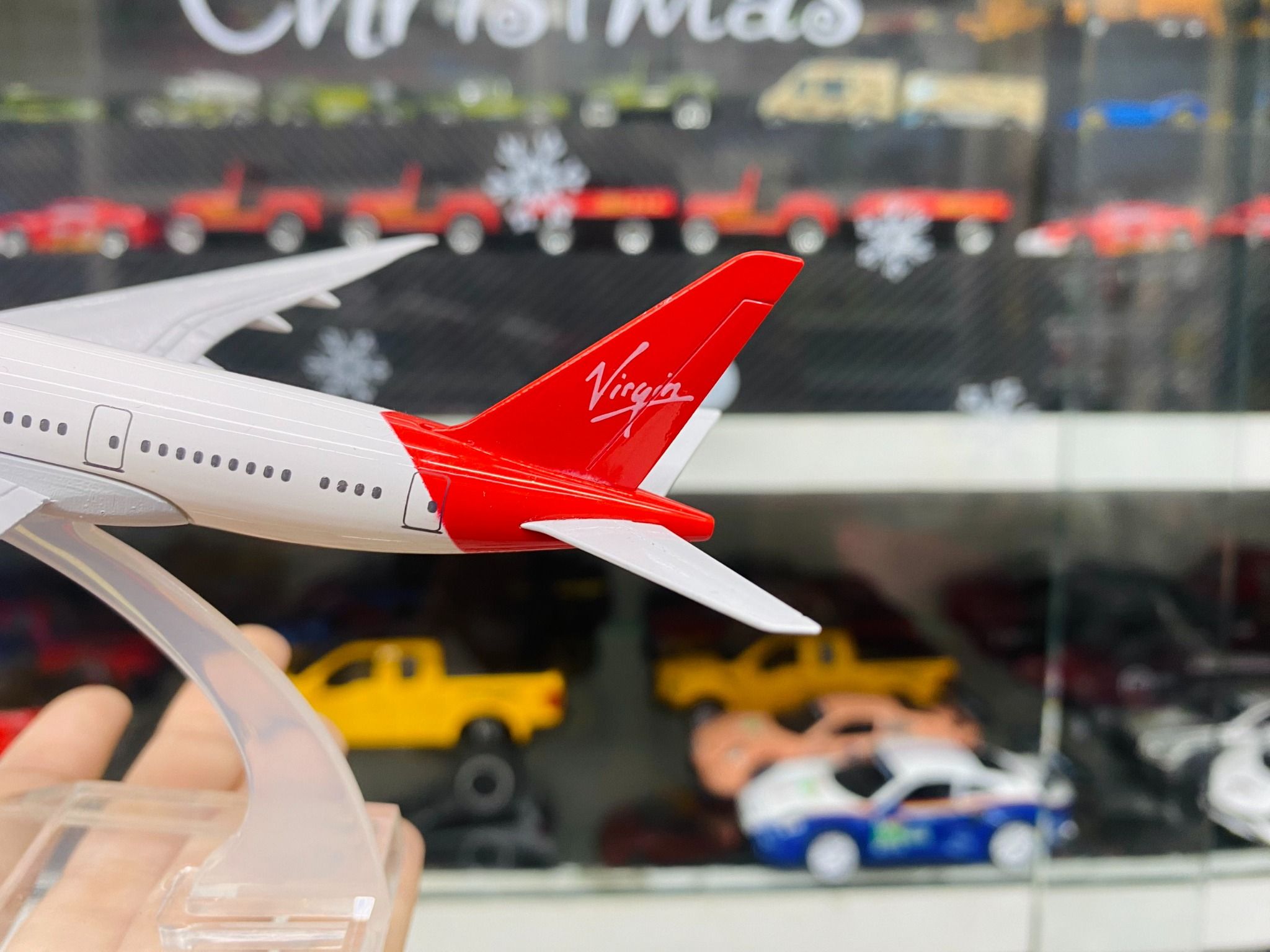  Mô hình máy bay Anh Quốc Atlantic Virgin Boeing B787 16cm MB16174 