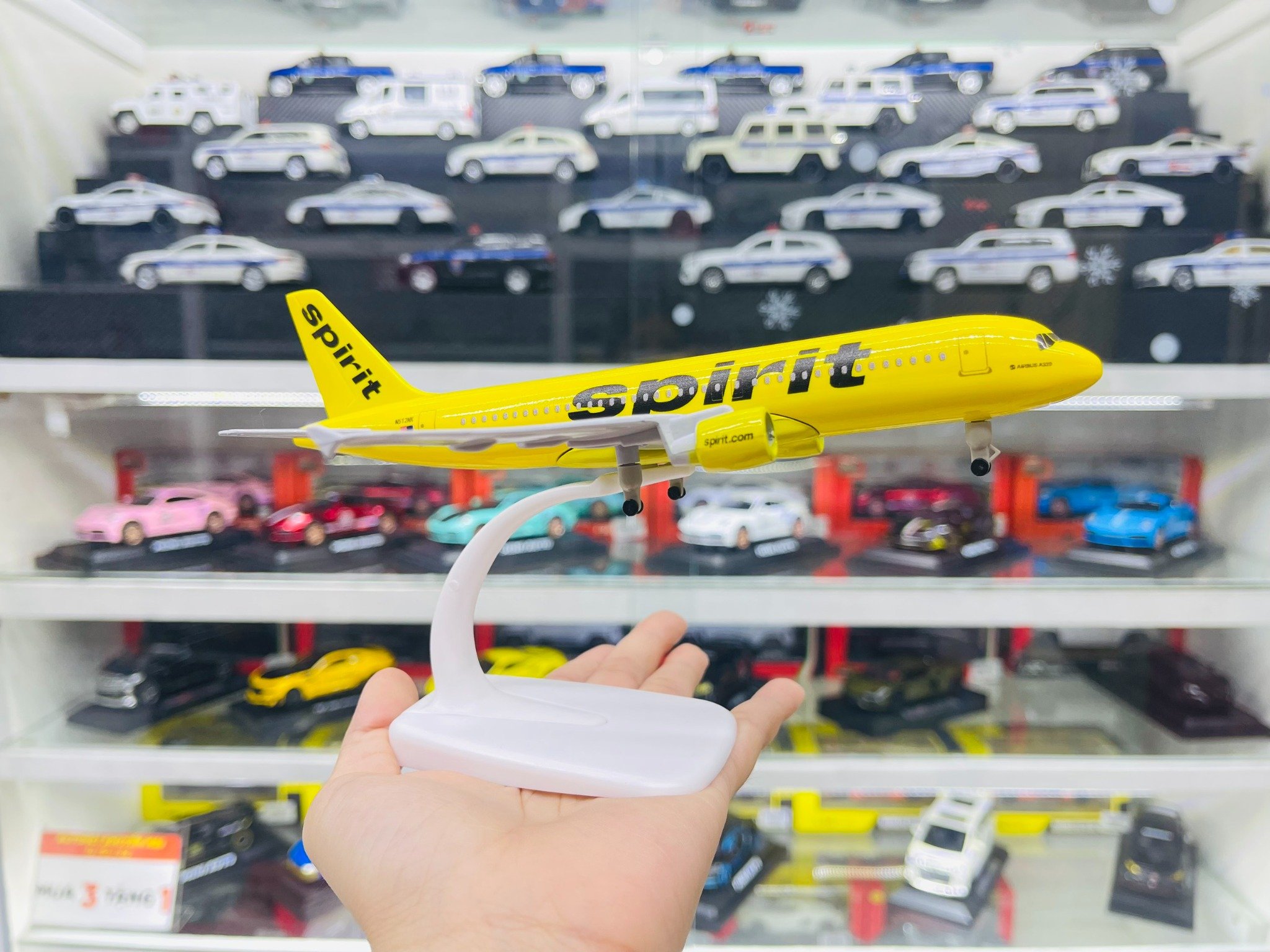  Mô hình máy bay Spirit Airbus A320 20cm MB20022 
