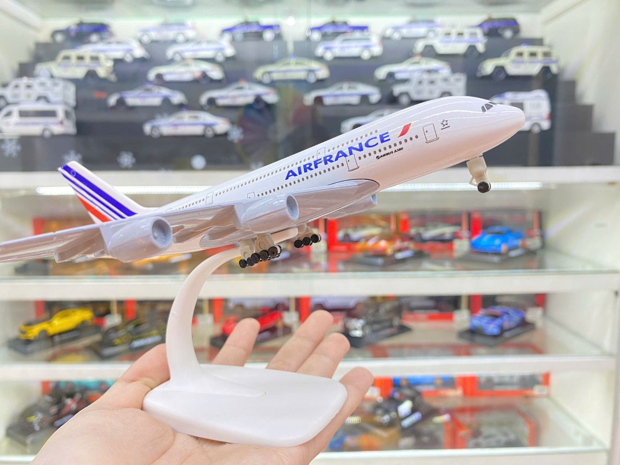  Mô hình máy bay Air France Airbus A380 20cm MB20028 