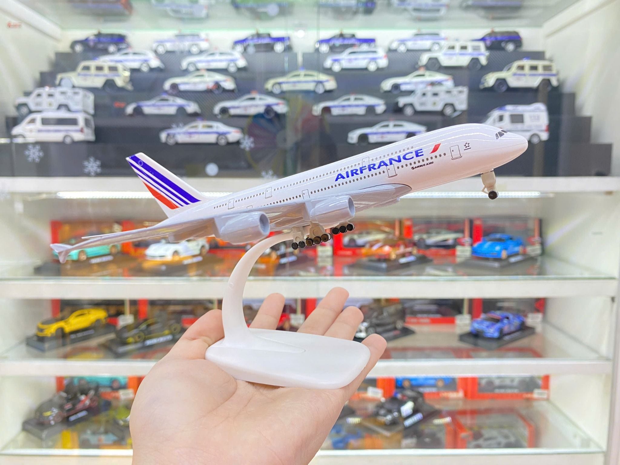  Mô hình máy bay Air France Airbus A380 20cm MB20028 