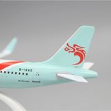  Mô hình máy bay Zhejiang Changlong dòng A A320 có bánh xe kích thước 20cm MB20124 