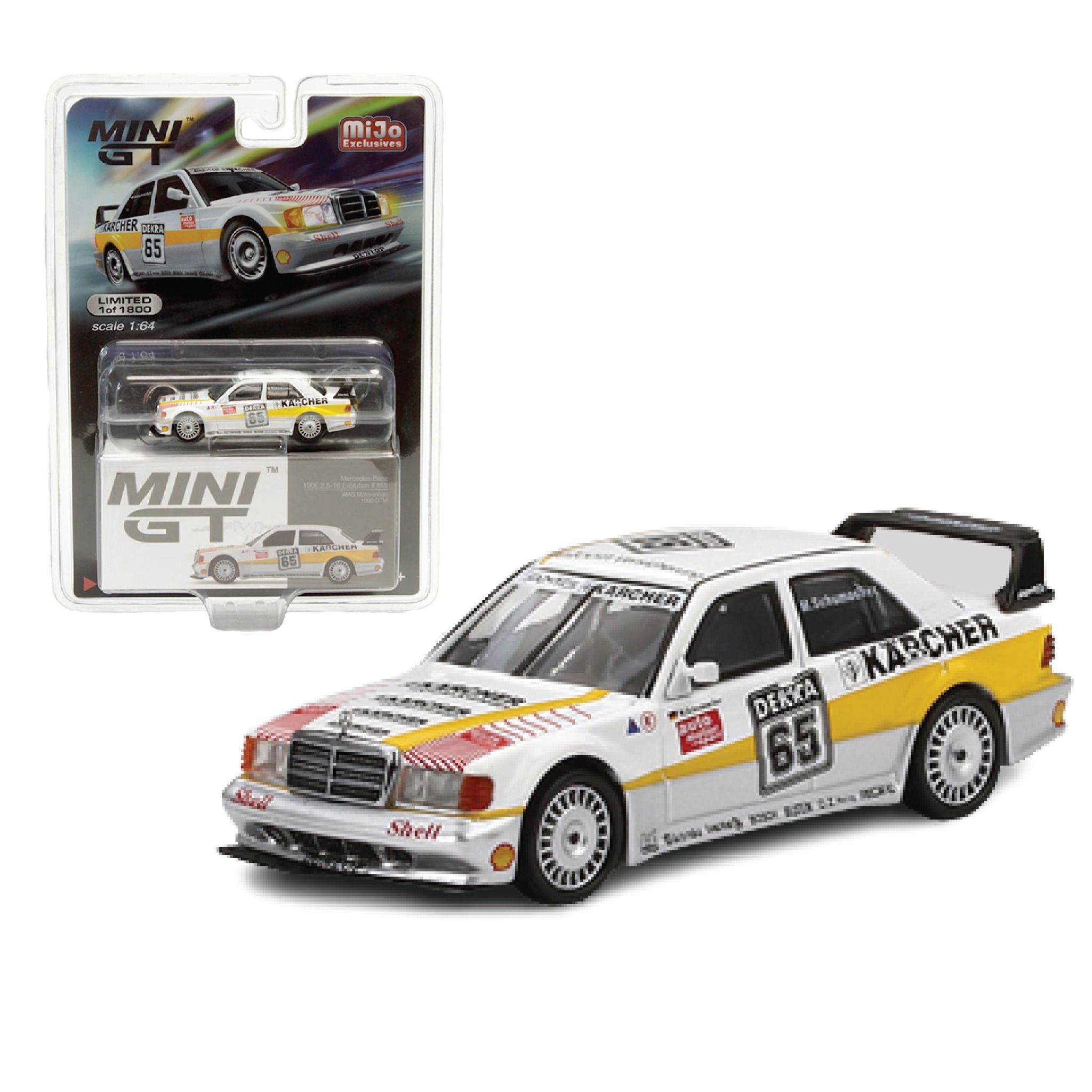  Mô hình xe Mercedes Benz AMG 190e 2.5-16 1990 1:64 Minigt 