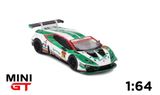  Mô hình xe Lamborghini Huracan Gt3 EVO #87 Bamboo Airways JLOC 1:64 MiniGT MGT00571-L 