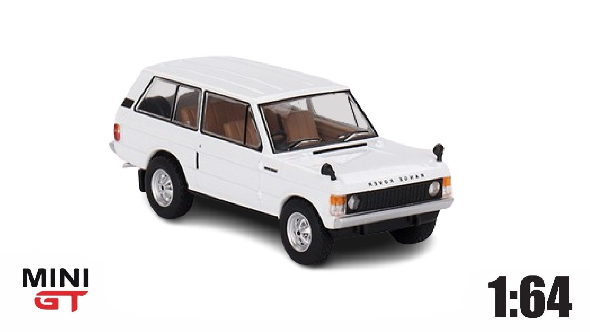  Mô hình xe Range Rover Davos White tỉ lệ 1:64 MiniGT 