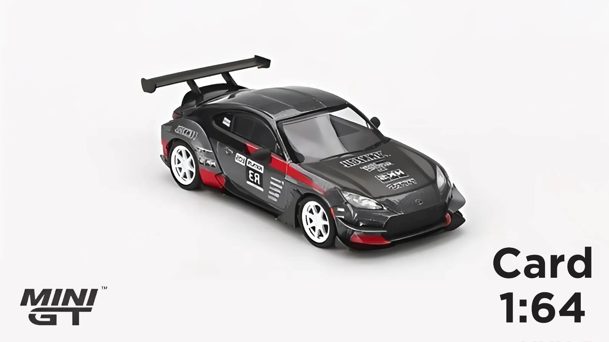  Mô hình xe Toyota GR86 Larry Chen's HKS Turbocharged GR86 LHD tỉ lệ 1:64 bản card MINIGT MGT00820-BL 