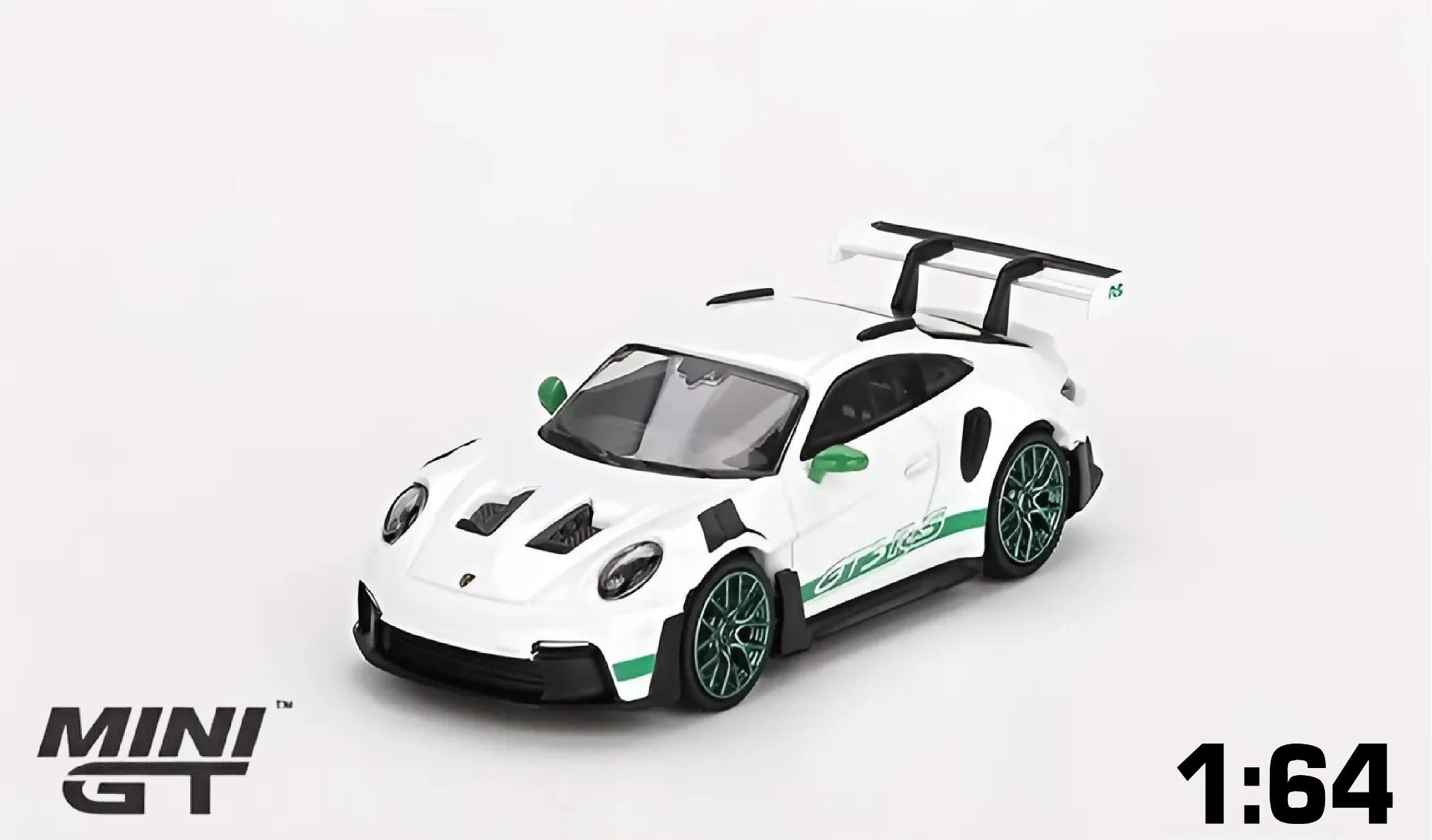  Mô hình xe Porsche 911 (992) GT3 RS Tribute to Carrera RS Package tỉ lệ 1:64 MiniGT bản card MGT00827-BL 