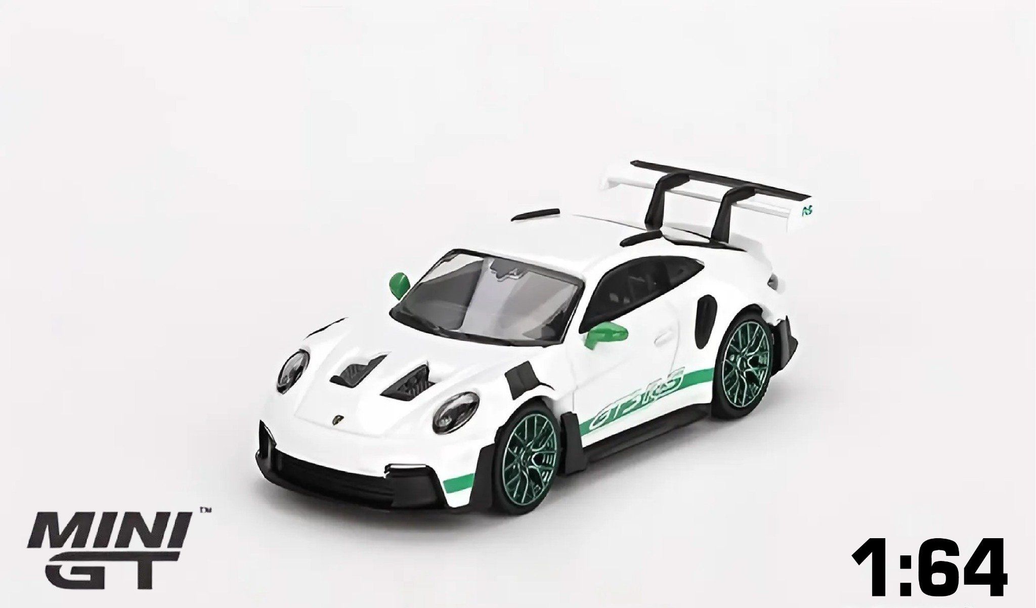  Mô hình xe Porsche 911 (992) GT3 RS Tribute to Carrera RS Package tỉ lệ 1:64 MiniGT bản card MGT00827-BL 