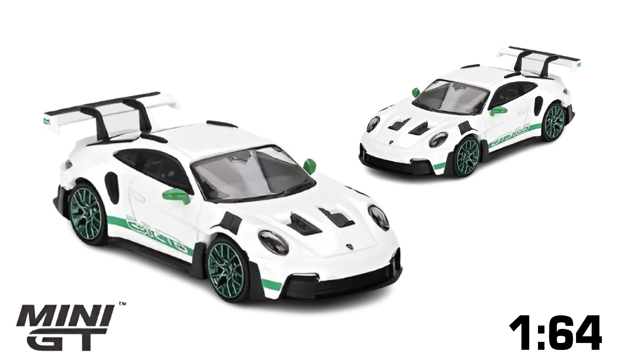  Mô hình xe Porsche 911 (992) GT3 RS Tribute to Carrera RS Package (left-hand drive) tỉ lệ 1:64 MiniGT MGT00827-CH 