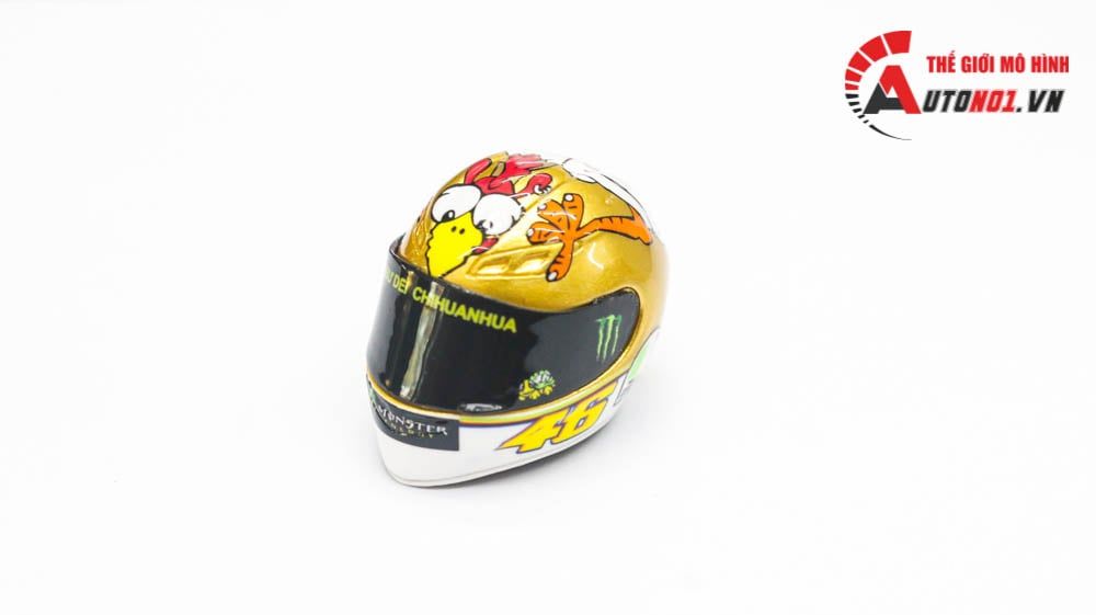 Nón mô hình fullface rossi agv 46 hoàn thiện 1:12 5835