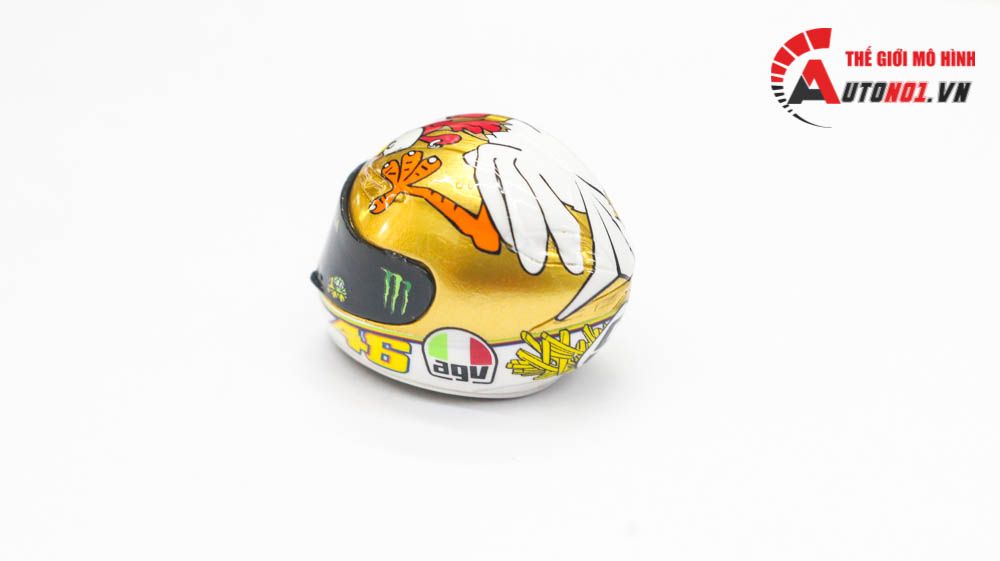  Nón mô hình fullface rossi agv 46 hoàn thiện 1:12 5835 