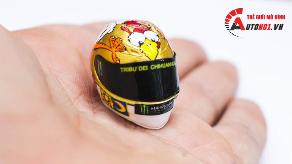 Nón mô hình fullface rossi agv 46 hoàn thiện 1:12 5835