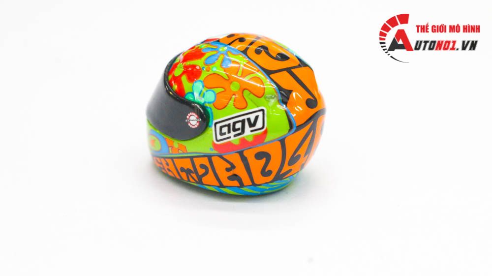 Nón mô hình fullface rossi agv 46 hoàn thiện 1:12 5835