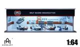  Hộp trưng bày mica mô phỏng Workshop GULF kích thước 30x13.3x10cm tỉ lệ 1:64 MoreArt MO914106 