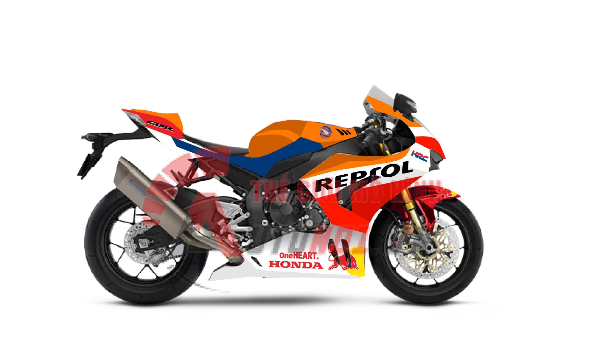  Decal nước độ Repsol cho Honda CBR 1000RR-R 2020 1:12 Autono1 DC605A 