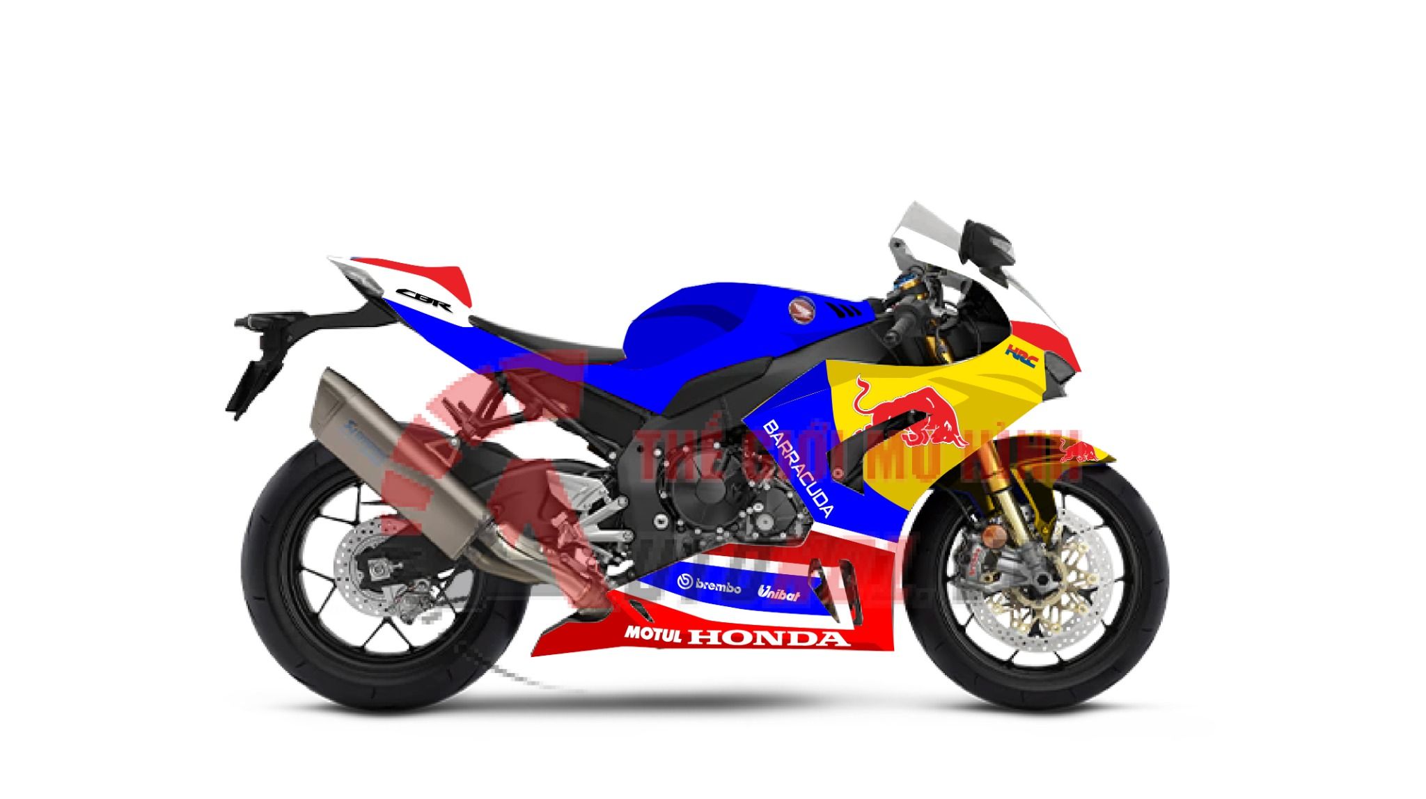  Decal nước độ Redbull cho Honda CBR 1000RR-R 2020 1:12 Autono1 DC605B 