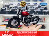  Mô hình xe Triumph Bonneville Bobber 1:12 Welly MT025 