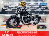  Mô hình xe Triumph Bonneville Bobber 1:12 Welly MT025 