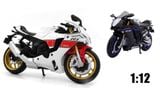  Mô hình xe Yamaha Yzf R1 tỉ lệ 1:12 Alloy Model MT034 