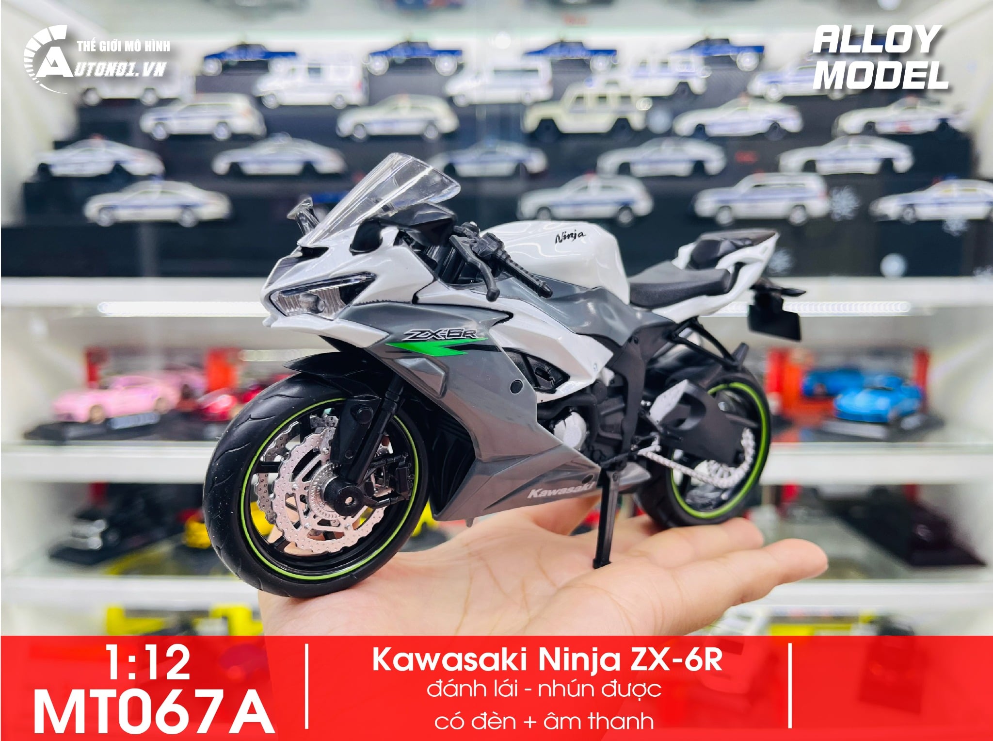 Mô hình Kawasaki tỉ lệ 1:12 – Cửa Hàng Mô Hình Autono1.vn