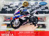  Mô hình xe Bmw s1000rr 2021 1:12 Welly MT081 