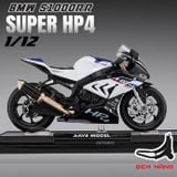  Mô hình xe BMW S1000RR HP4 tỉ lệ 1:12 Jiaye Model MT098 