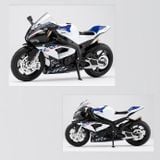  Mô hình xe BMW S1000RR HP4 tỉ lệ 1:12 Jiaye Model MT098 