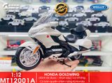  Mô hình xe Honda Goldwing 2020 tỉ lệ 1:12 Welly MT12001 