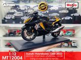  Mô hình xe Suzuki Hayabusa 1300 2022 tỉ lệ 1:12 Maisto MT12004 