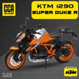  Mô hình xe KTM 1290 Super Duke R có đế tỉ lệ 1:12 CCA MT12006 