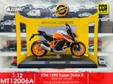  Mô hình xe KTM 1290 Super Duke R có đế tỉ lệ 1:12 CCA MT12006 