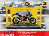  Mô hình xe KTM 1290 Super Duke R có đế tỉ lệ 1:12 CCA MT12006 