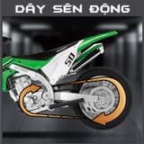  Mô hình xe cào cào Kawasaki KX450 tỉ lệ 1:12 Jiaye Model MT12007 