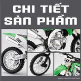  Mô hình xe cào cào Kawasaki KX450 tỉ lệ 1:12 Jiaye Model MT12007 