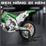  Mô hình xe cào cào Kawasaki KX450 tỉ lệ 1:12 Jiaye Model MT12007 