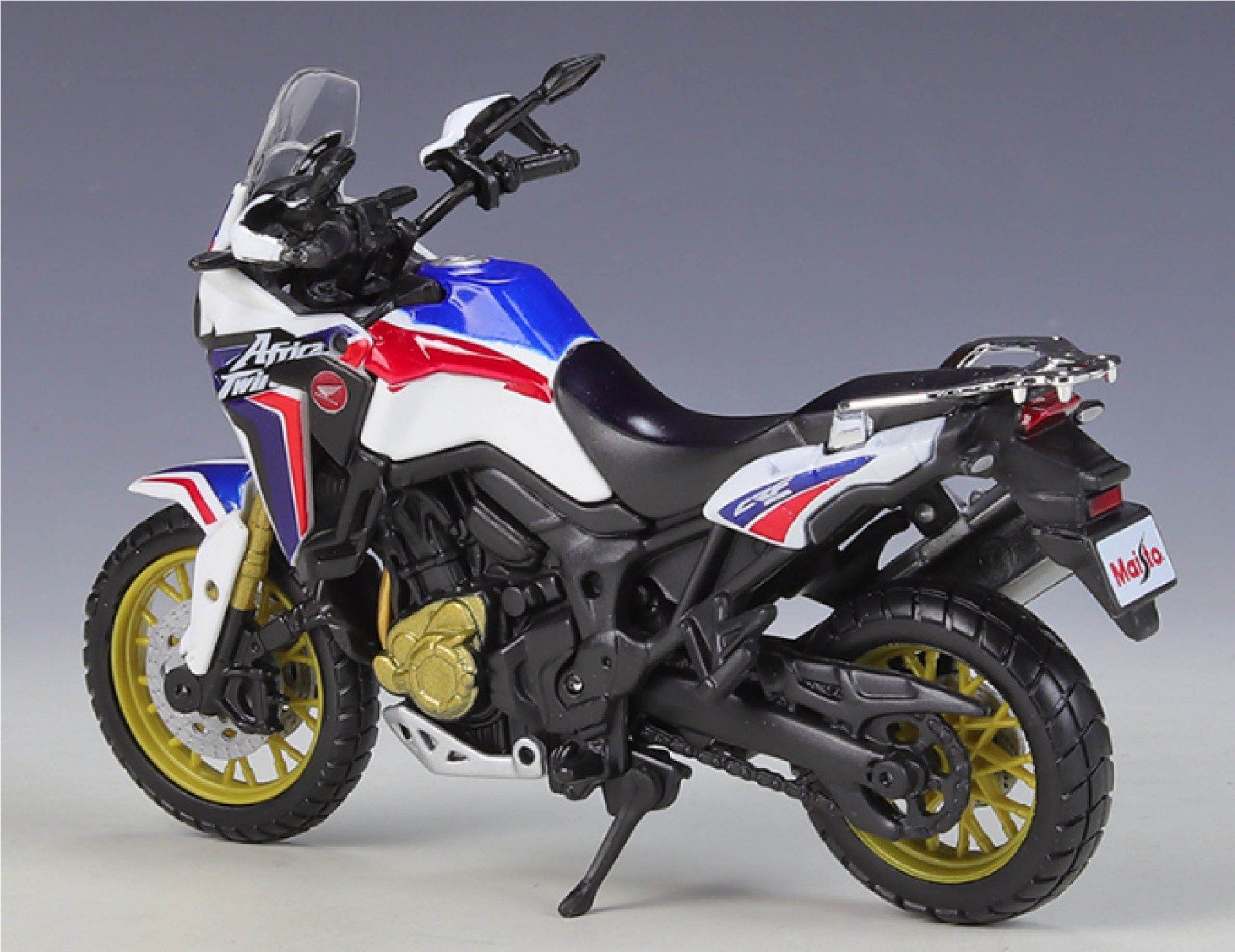  Mô hình xe mô tô địa hình Honda Africa Twin DCT 1:18 Maisto MT18002 
