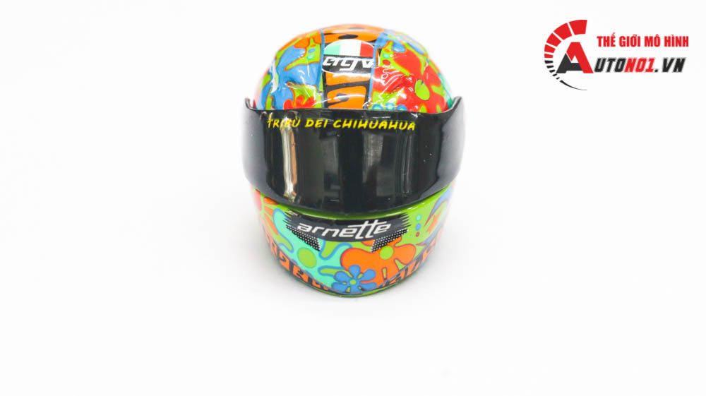 Nón mô hình fullface rossi agv 46 hoàn thiện 1:12 5835