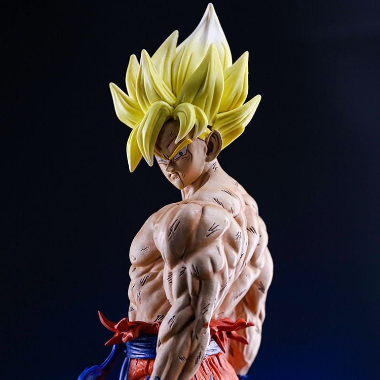  Mô hình nhân vật Dragonball Songoku super Saiyan 43cm FG131 