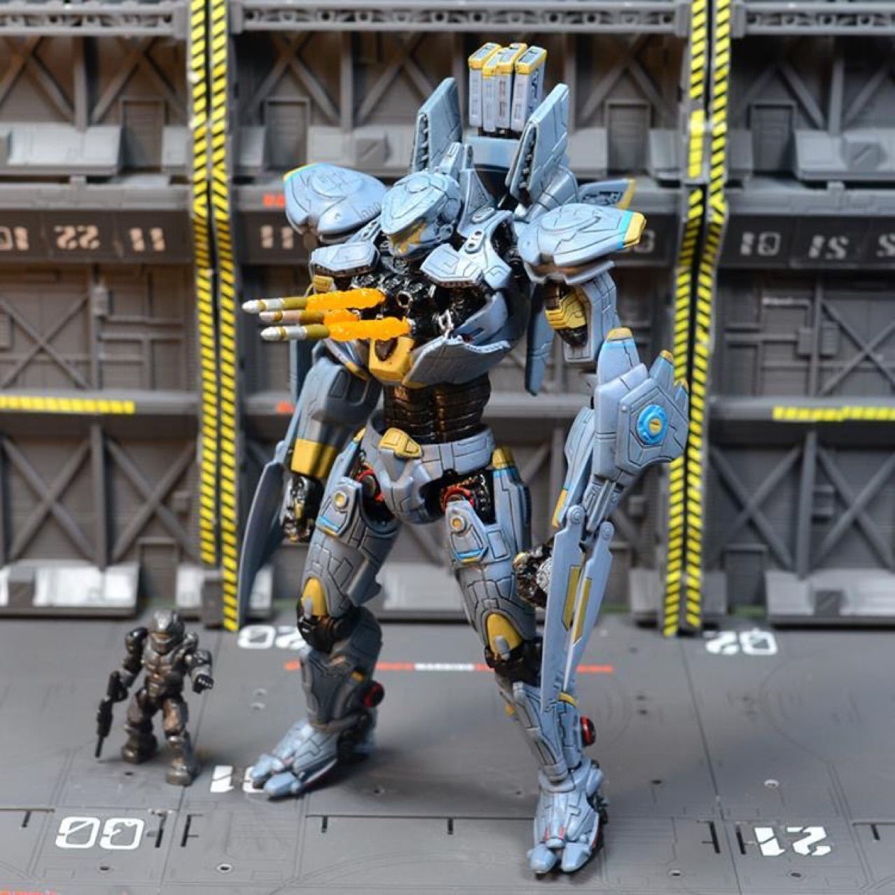  Mô hình nhân vật DC Pacific Rim 2 Striker Eureka Australia tỉ lệ 18cm Neca FG296 