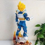  Mô hình nhân vật Dragonball Vegeta super saiyan có đế và 3 đầu thay thế 51cm FG246 