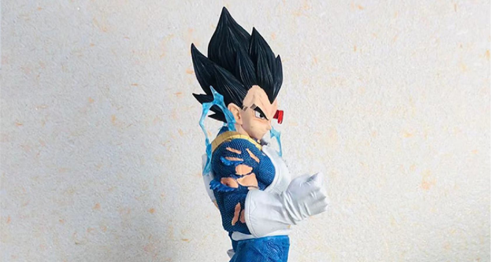  Mô hình nhân vật Dragonball Vegeta super saiyan có đế và 3 đầu thay thế 51cm FG246 