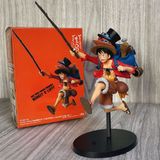  Mô hình nhân vật Onepiece Monkey D Luffy - Portgas Ace - Sabo 20cm FG198 