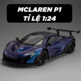  Mô hình xe đua Mclaren P1 full open - có âm thanh - đèn tỉ lệ 1:24 Alloy model OT24033 