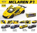  Mô hình xe đua Mclaren P1 full open - có âm thanh - đèn tỉ lệ 1:24 Alloy model OT24033 