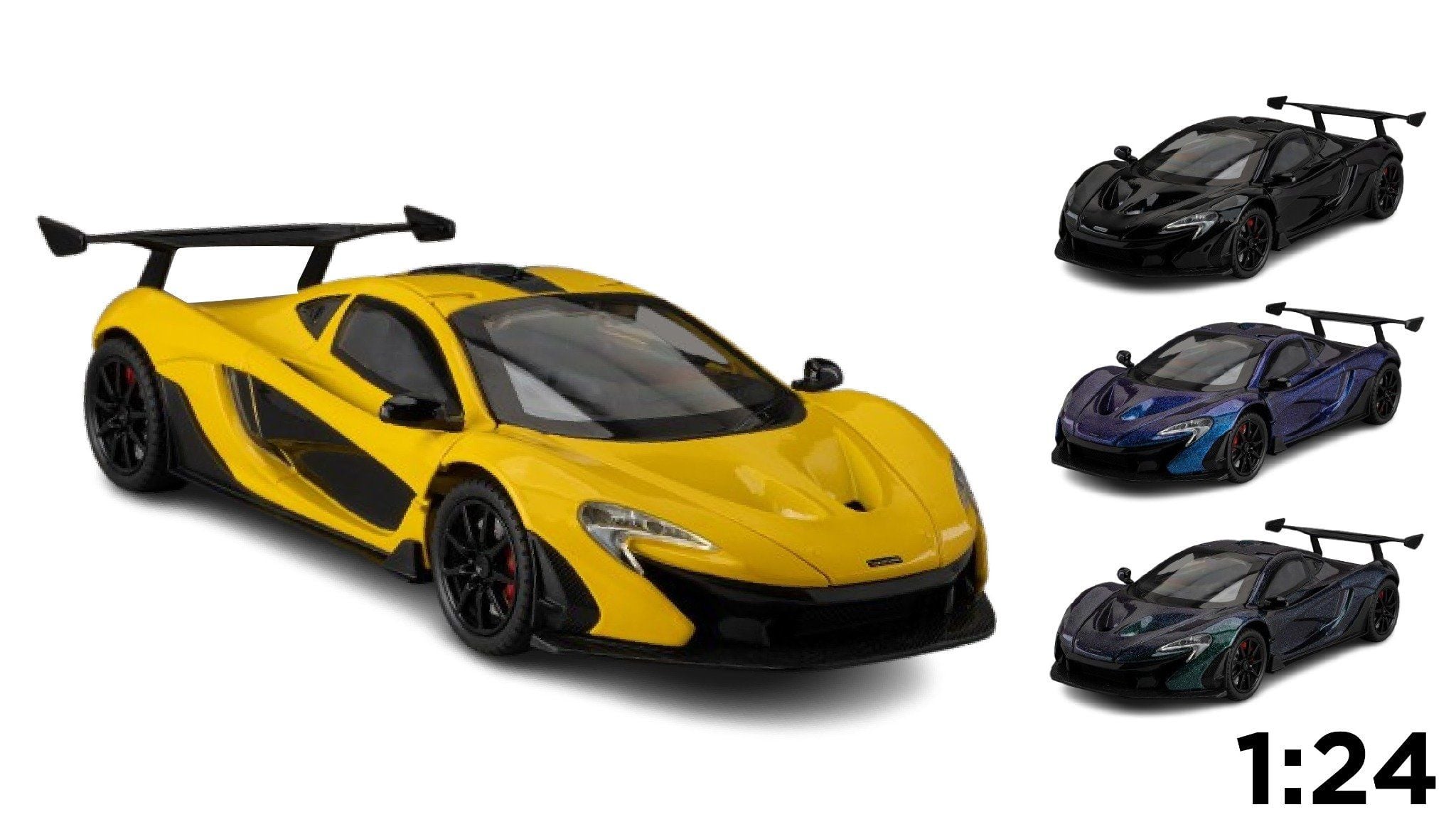  Mô hình xe đua Mclaren P1 full open - có âm thanh - đèn tỉ lệ 1:24 Alloy model OT24033 